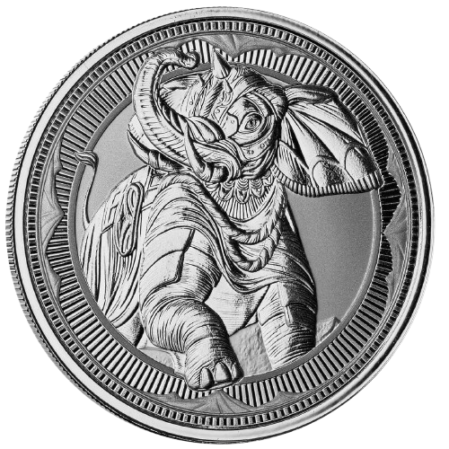 1 oz 2023 War Elephant