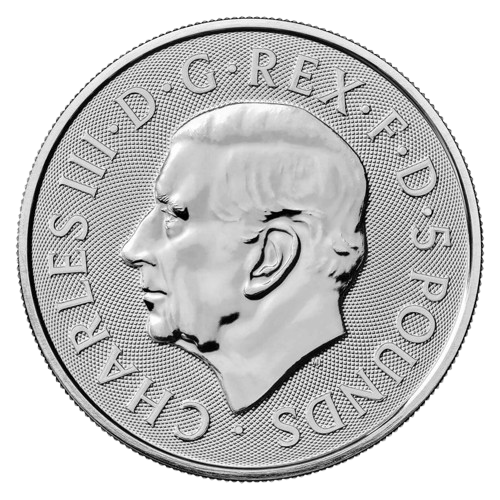 2 oz 2024 Royal Tudor Beasts - Tudor Dragon