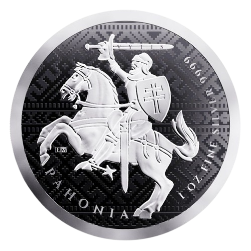 1 oz 2025 Vytis Pahonia - The Knight of Pursuit