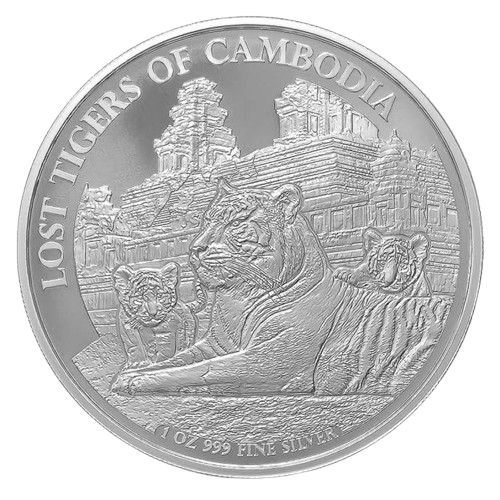 1 oz 2025 Lost Tigers of Cambodia