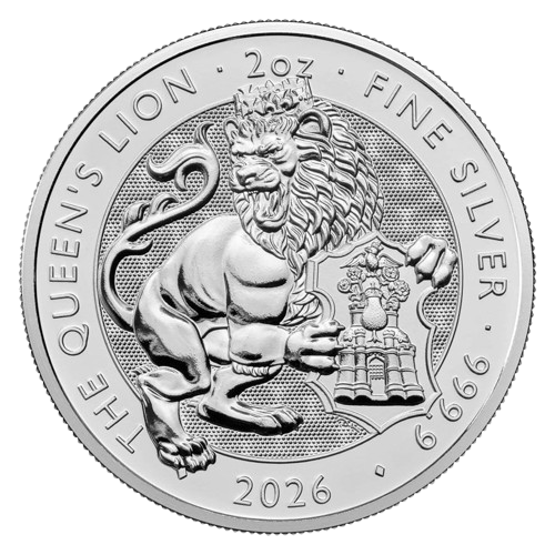 2 oz 2026 Royal Tudor Beasts - Queens Lion