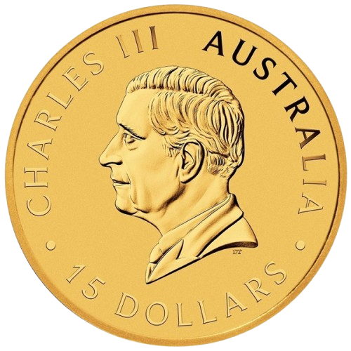 1/10 oz Gold 2026 Kangaroo – avers Charles III