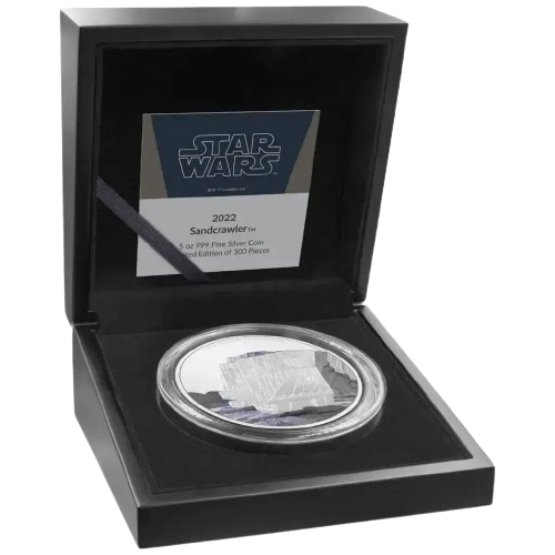 5 oz 2022 Star Wars - Vehicles Sandcrawler Color Proof