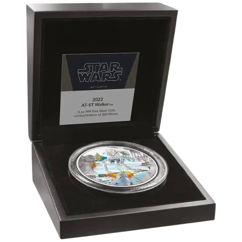 5 oz 2022 Star Wars – Vehicles AT-ST Color Proof