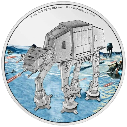 5 oz 2022 Star Wars - Vehicles AT-AT Color Proof