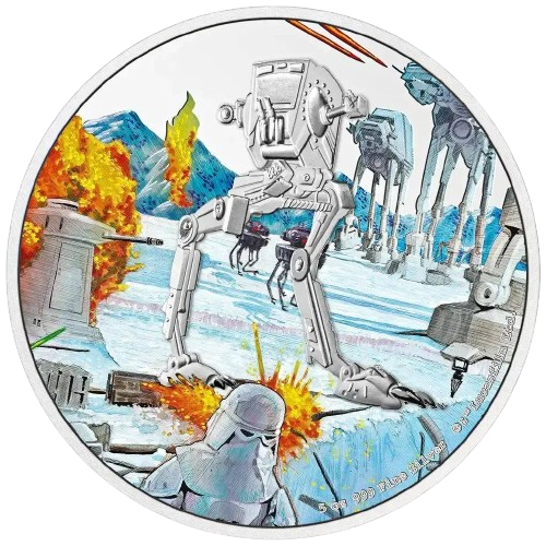 5 oz 2022 Star Wars – Vehicles AT-ST Color Proof