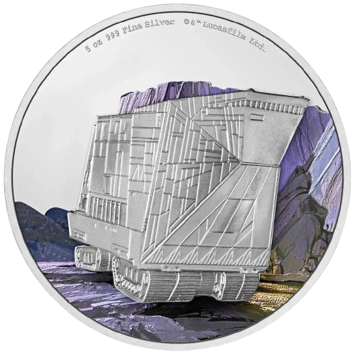 5 oz 2022 Star Wars - Vehicles Sandcrawler Color Proof