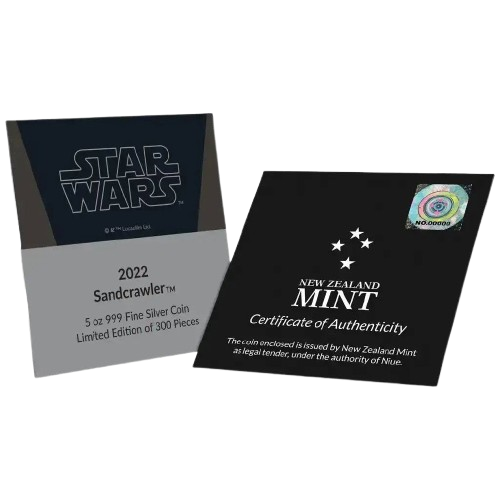 5 oz 2022 Star Wars - Vehicles Sandcrawler Color Proof