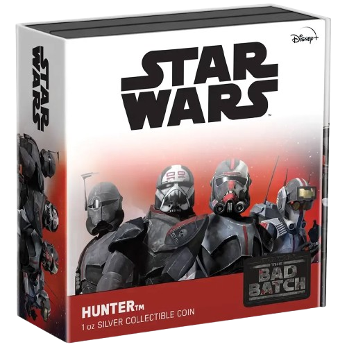 1 oz 2022 Star Wars - The Bad Batch - Hunter (1.) Proof Color