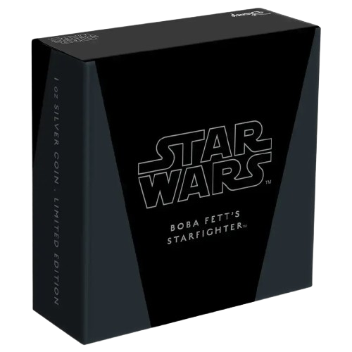 1 oz 2022 Star Wars - Boba Fett's Starfighter Proof Color