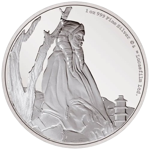 1 oz 2022 Star Wars - Mandalorian Classics - Ahsoka Tano Proof