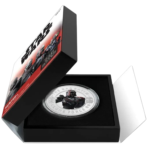 1 oz 2022 Star Wars - The Bad Batch - Hunter (1.) Proof Color