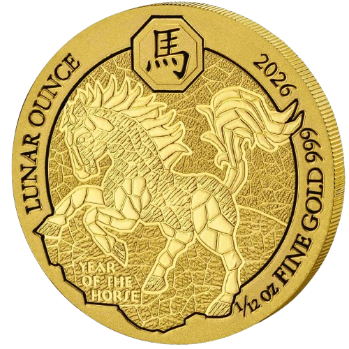1/12 oz 2026 Rwanda Horse