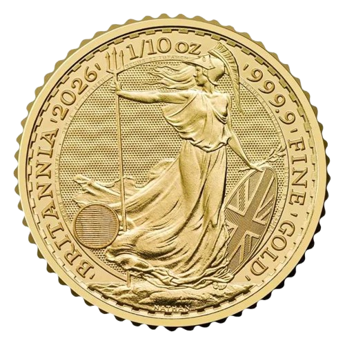 1/10 oz 2026 Britannia
