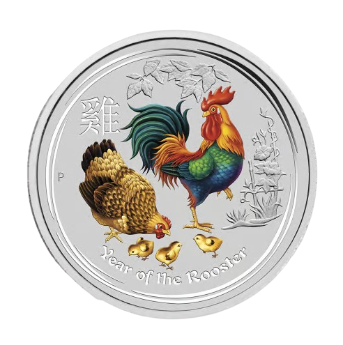 1/2 oz 2017 Year of the Rooster Color