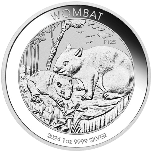 1 oz 2024 Wombat