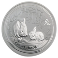 2 oz 2011 Year of the Rabbit - forside