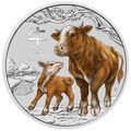 1 oz 2021 Year of the Ox Color