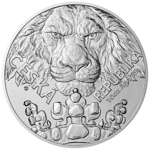 10 oz 2023 Czech Lion