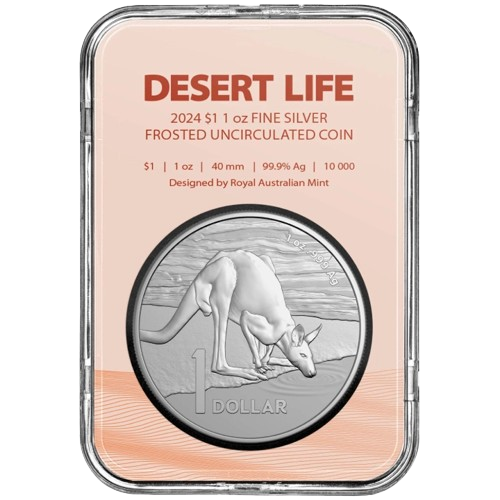 1 oz 2024 Kangaroo - Desert Life