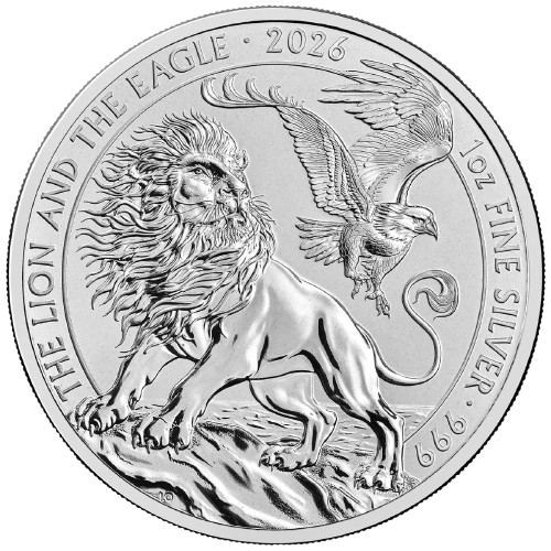 1 oz 2026 The Lion and the Eagle