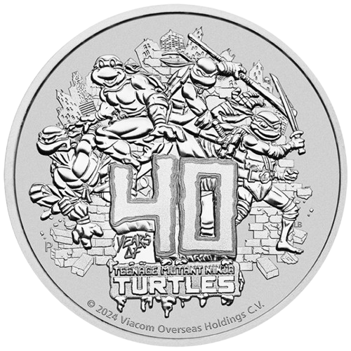 1 oz 2024 Teenage Mutant Ninja Turtles