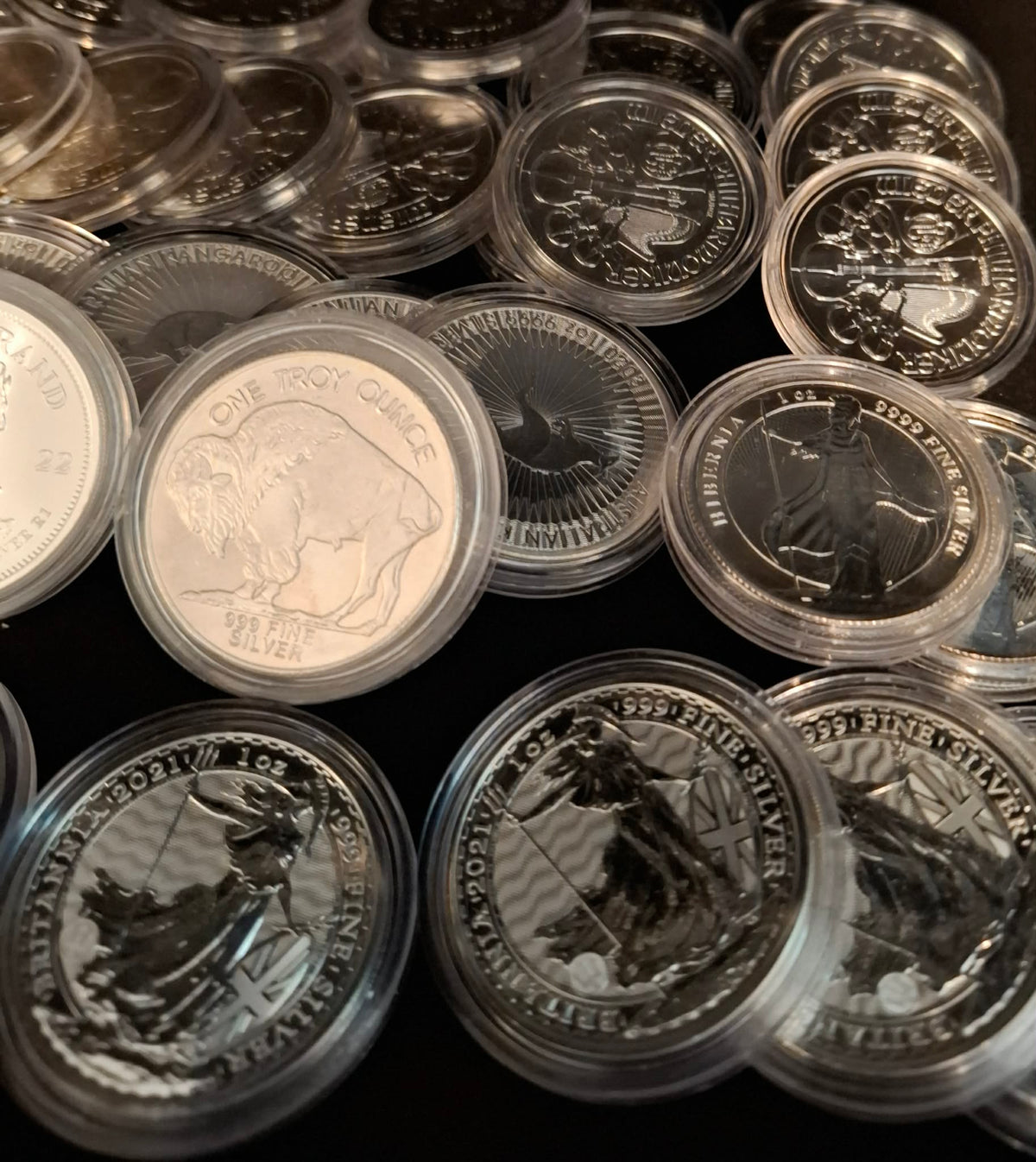 1 oz "tilfeldig motiv" i kapsel