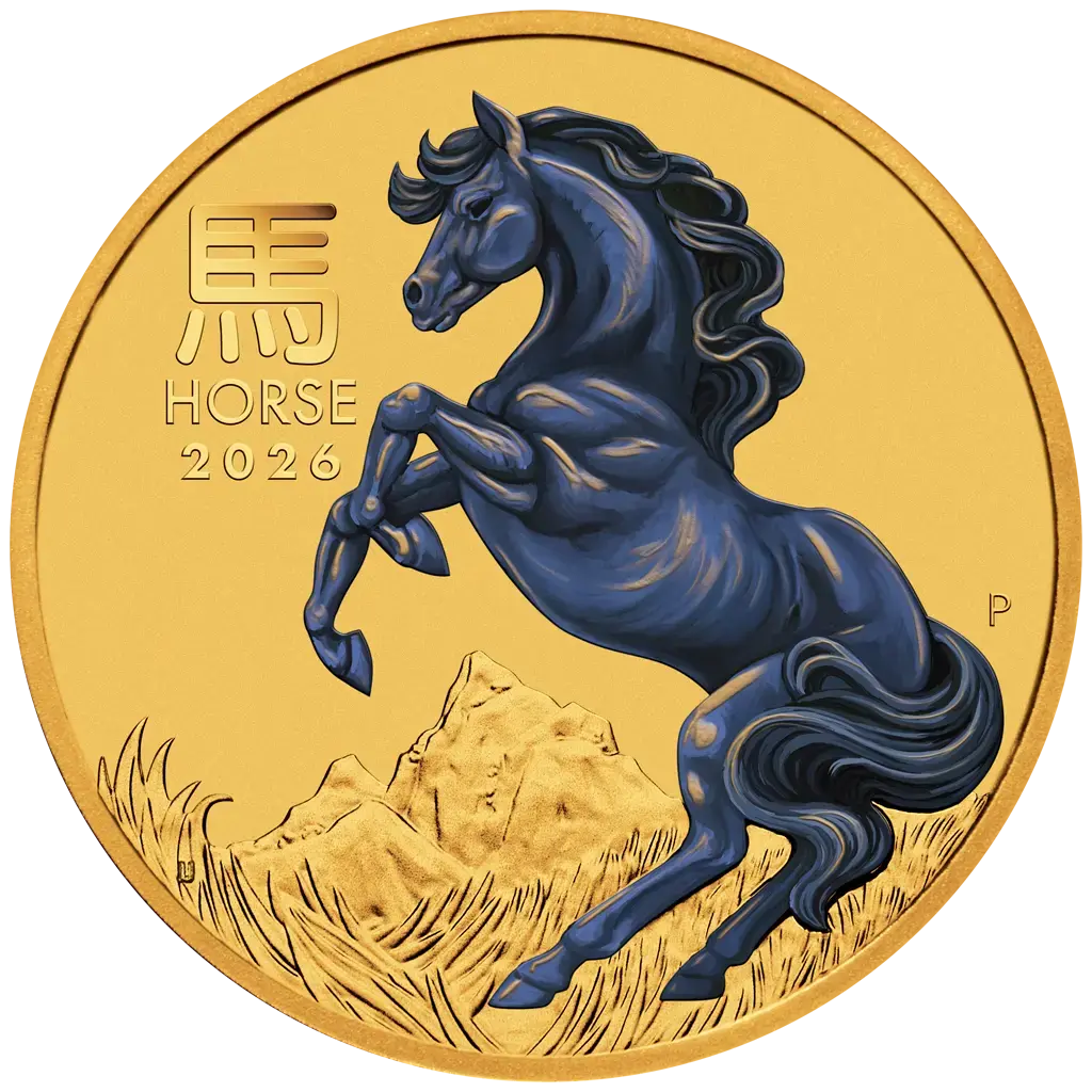 1/10 oz 2026 Year of the Horse Color