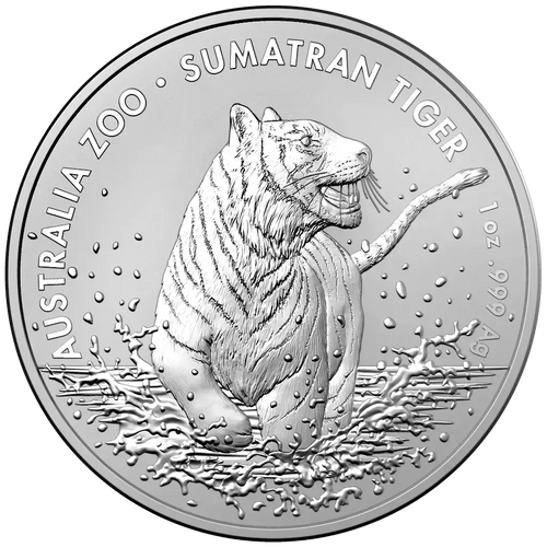1 oz 2020 Australian Zoo - Sumatran Tiger – revers