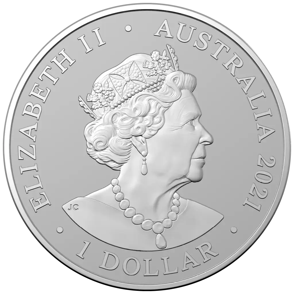 1 oz 2021 Australian Zoo - Cheetah – avers