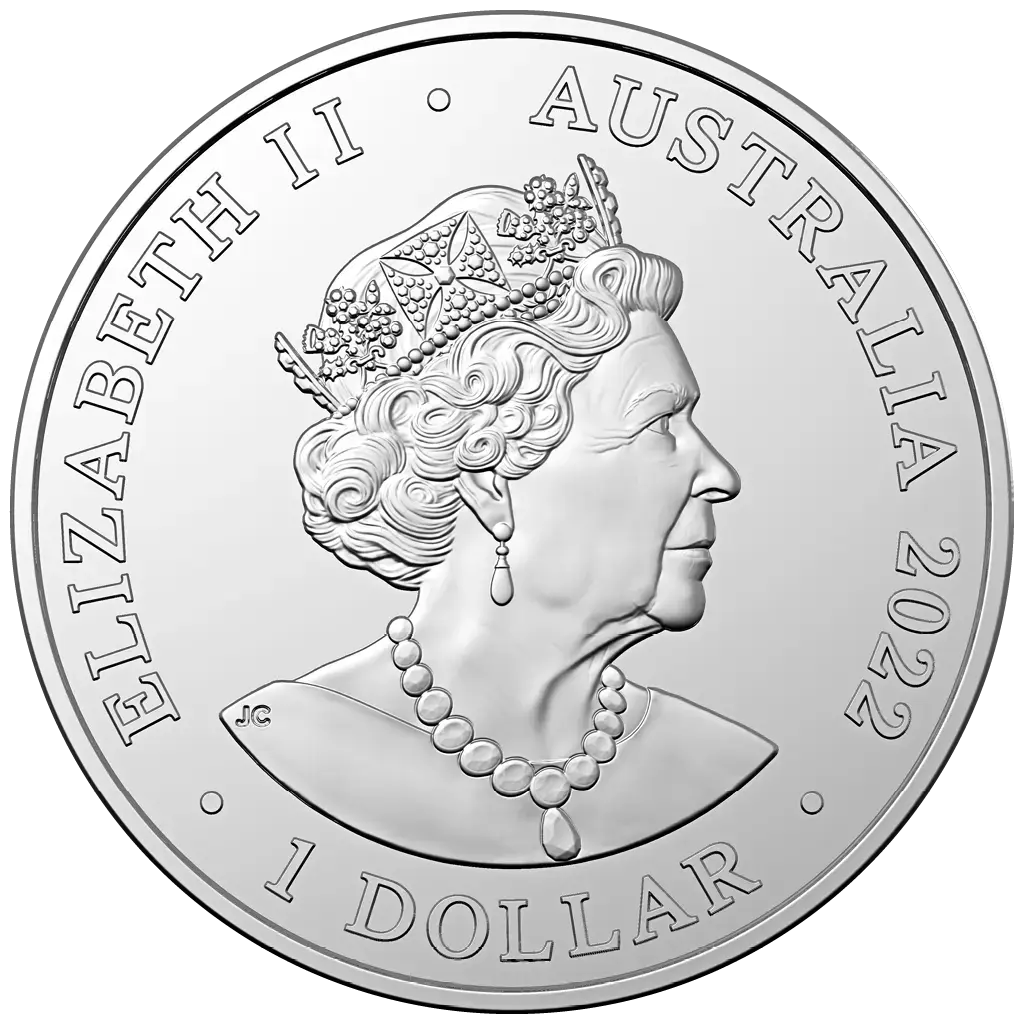 1 oz 2022 Australian Zoo - Sumatran Elephant – avers