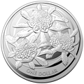 1 oz 2022 Wildflowers of Australia – revers