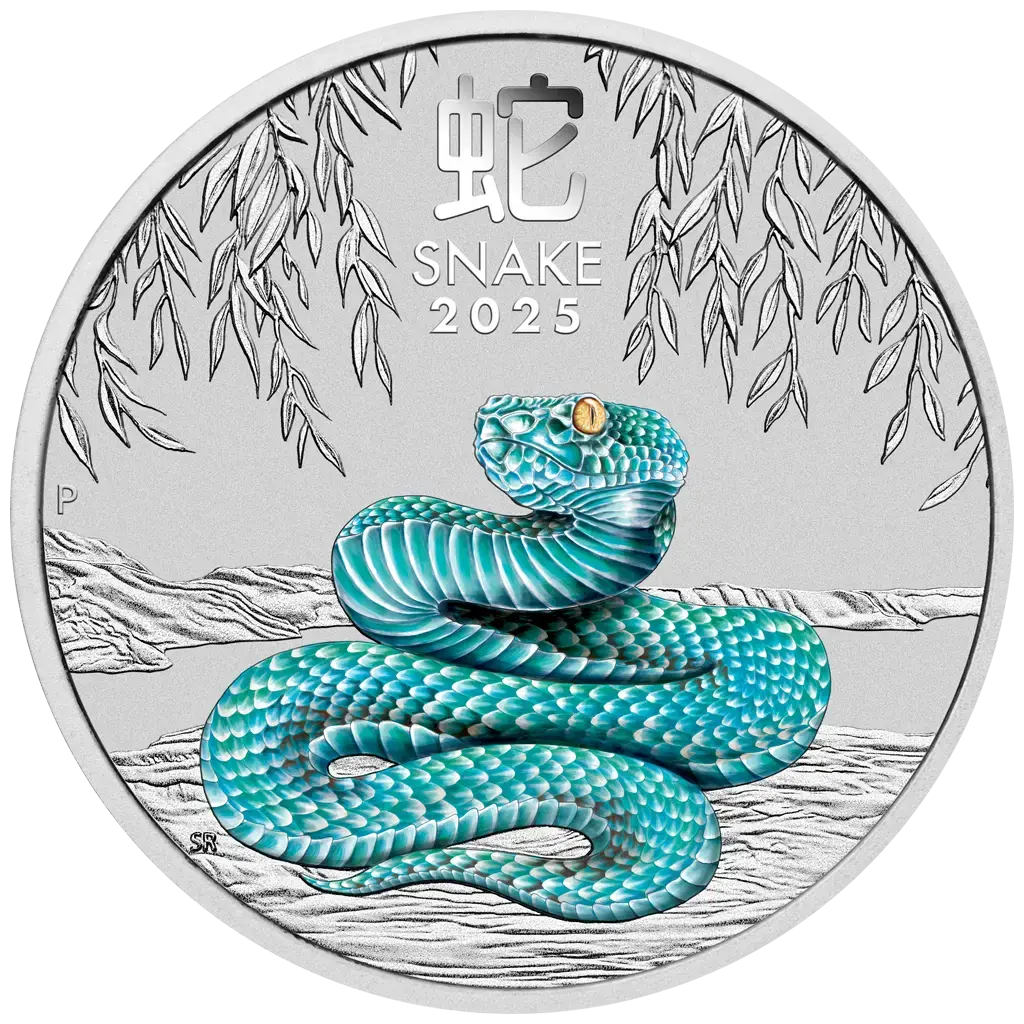 1/2 oz 2025 Year of the Snake Color