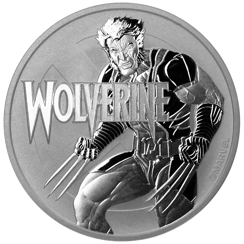 1 oz 2021 Marvel - Wolverine – revers