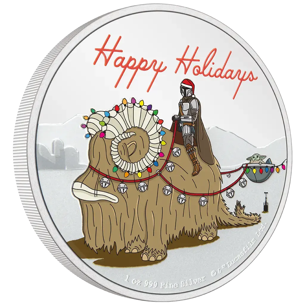 1 oz 2024 Star Wars - Season's Greetings Proof Color