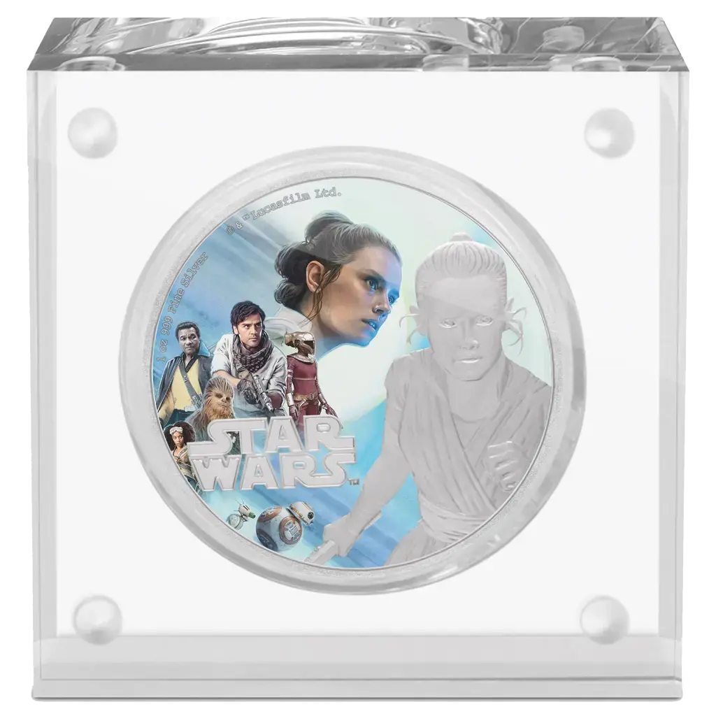 1 oz 2019 Star Wars: The Rise of Skywalker – Rey Proof Color