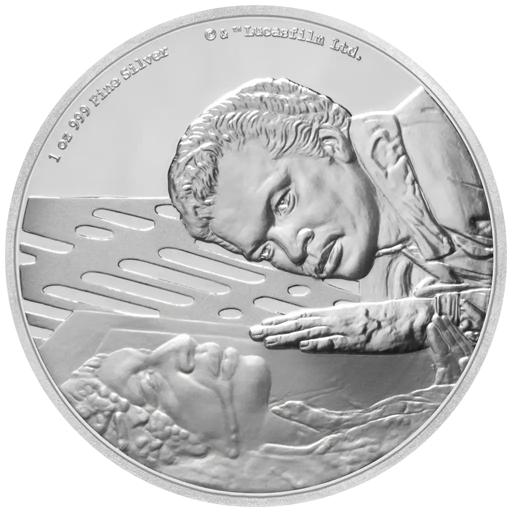 1 oz 2020 Star Wars - Lando Calrissian Proof – revers