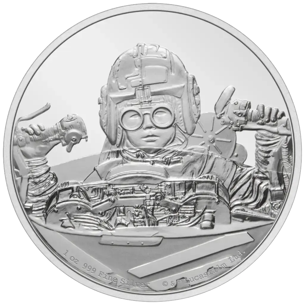 1 oz 2021 Star Wars - Anakin Skywalker Proof – revers