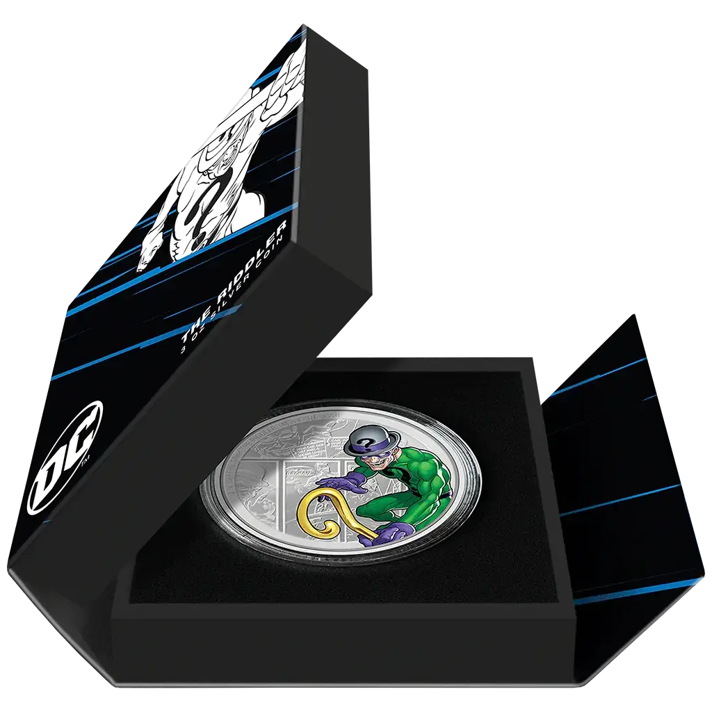 3 oz 2023 DC Villains - The Riddler Proof Color