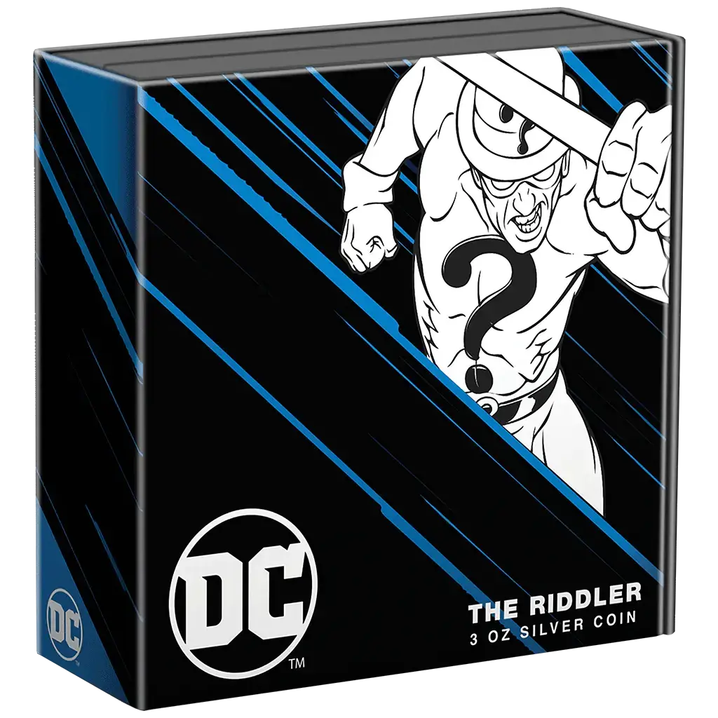 3 oz 2023 DC Villains - The Riddler Proof Color