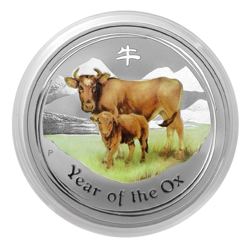 5 oz 2009 Year of the Ox Color