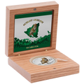 1 oz 2018 Wildlife of Nicaragua - Ocelot Color Proof m/box+coa