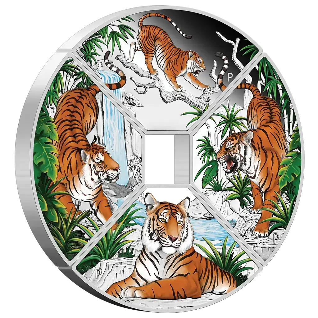 4 oz 2022 Lunar Quadrant Tiger