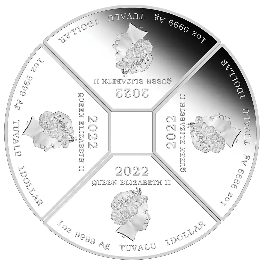 4 oz 2022 Lunar Quadrant Tiger