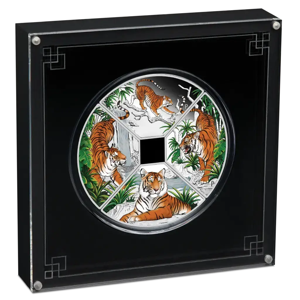 4 oz 2022 Lunar Quadrant Tiger
