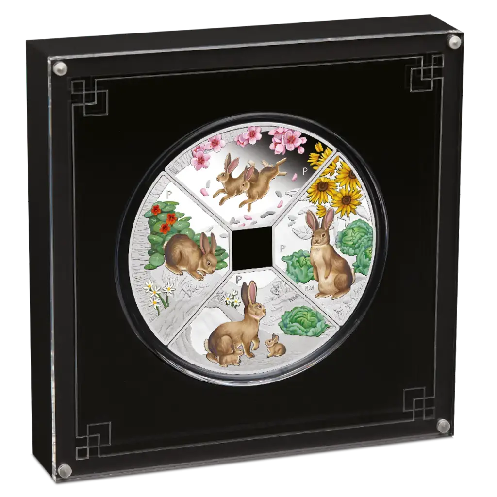 4 oz 2023 Lunar Quadrant Rabbit