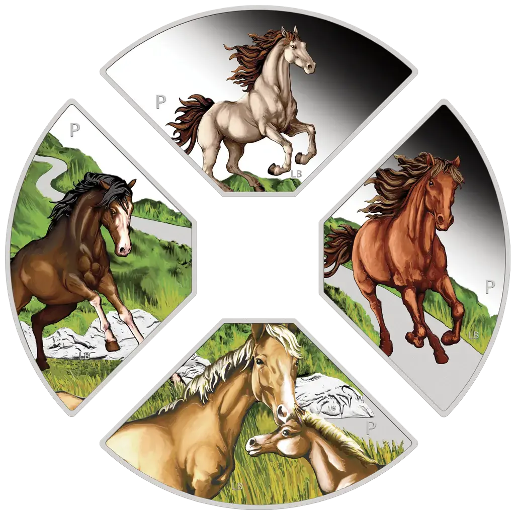 4 oz 2026 Lunar Quadrant Horse