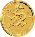 1/2 oz 2012 Year of the Dragon gullmynt