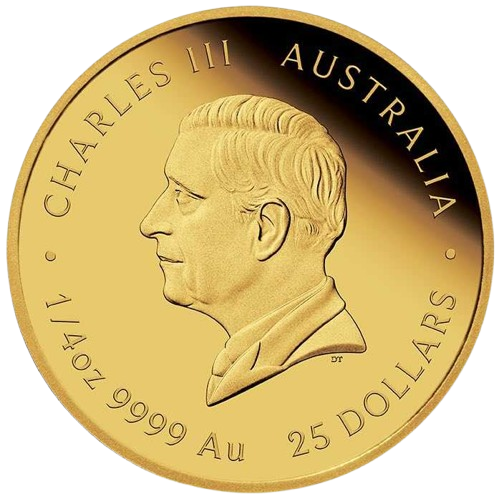 1/4 oz 2025 Year of the Snake Proof m/box+coa