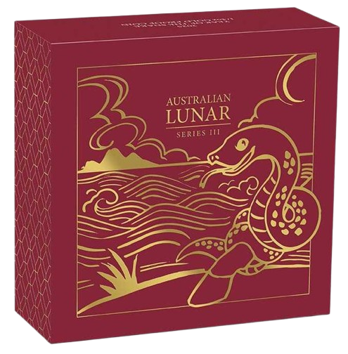 1/4 oz 2025 Year of the Snake Proof m/box+coa